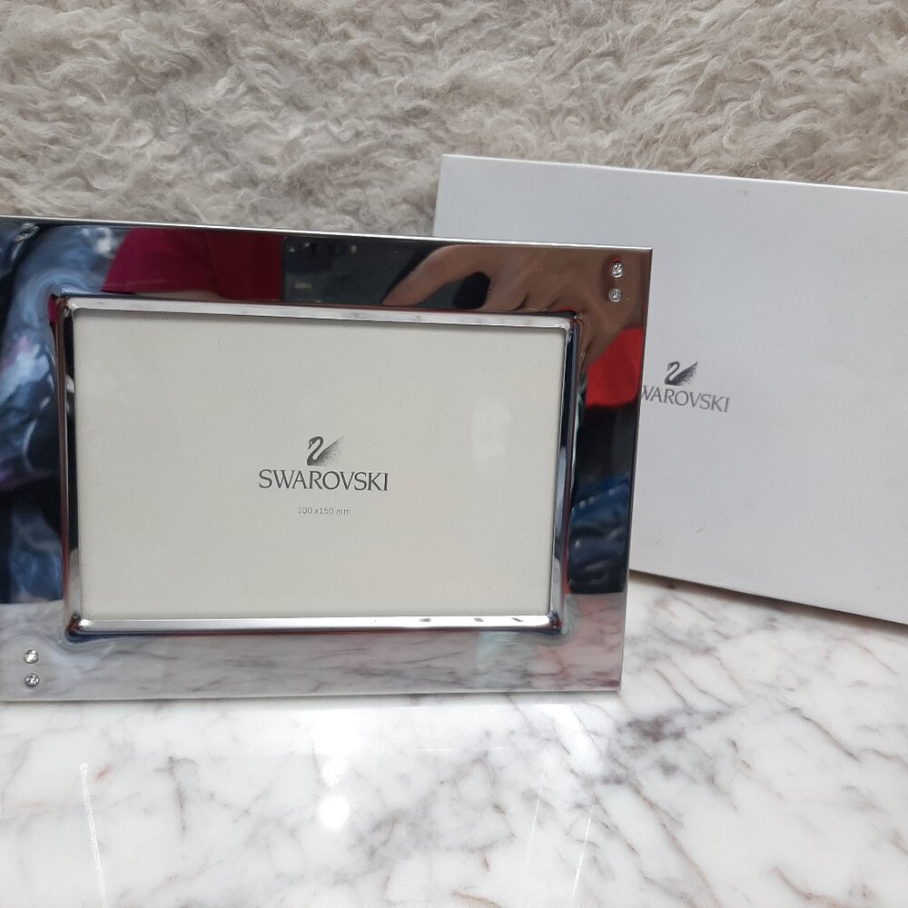 Swarovski promotional mirror picture frame